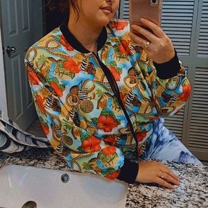 Notations petite zip up jacket